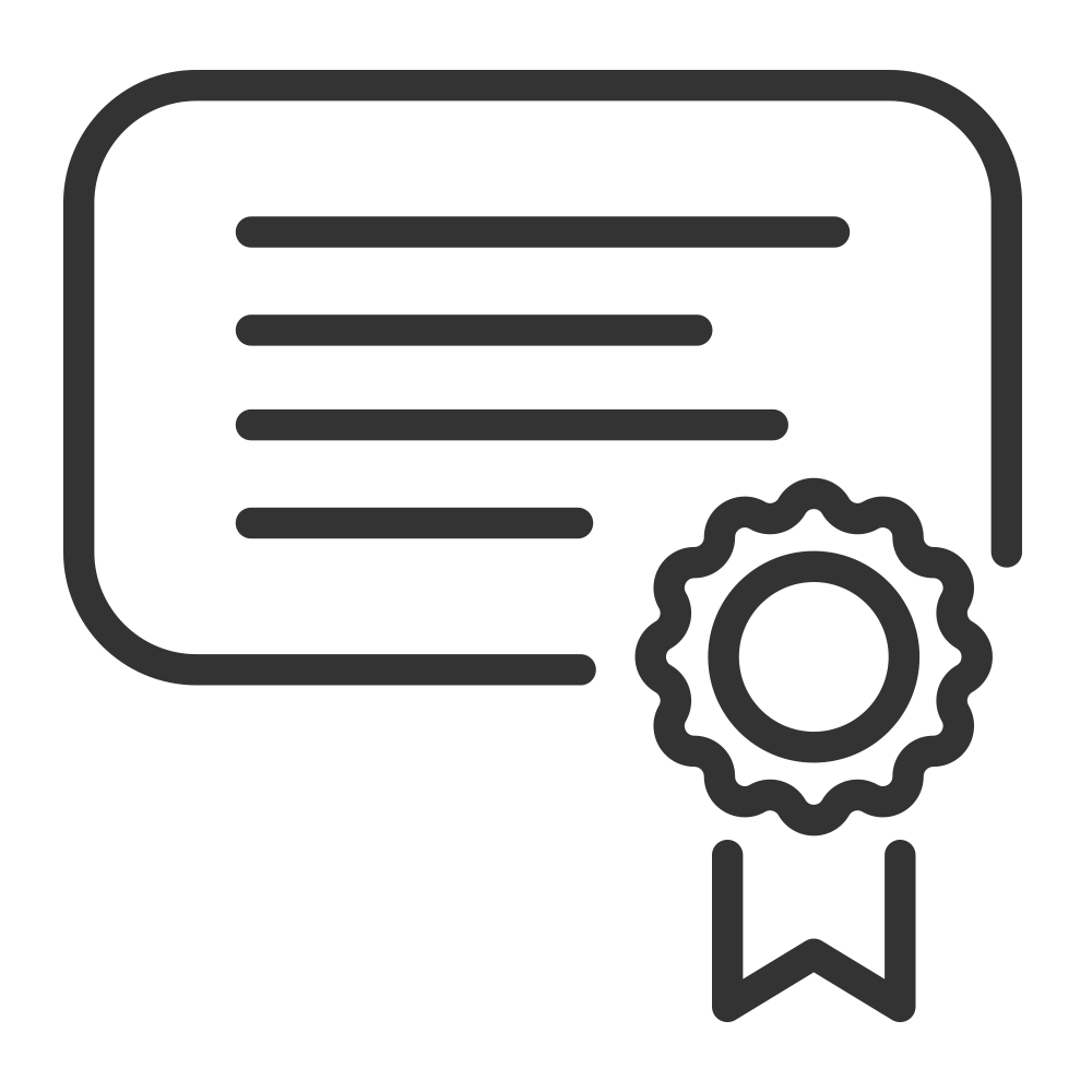 certificate icon