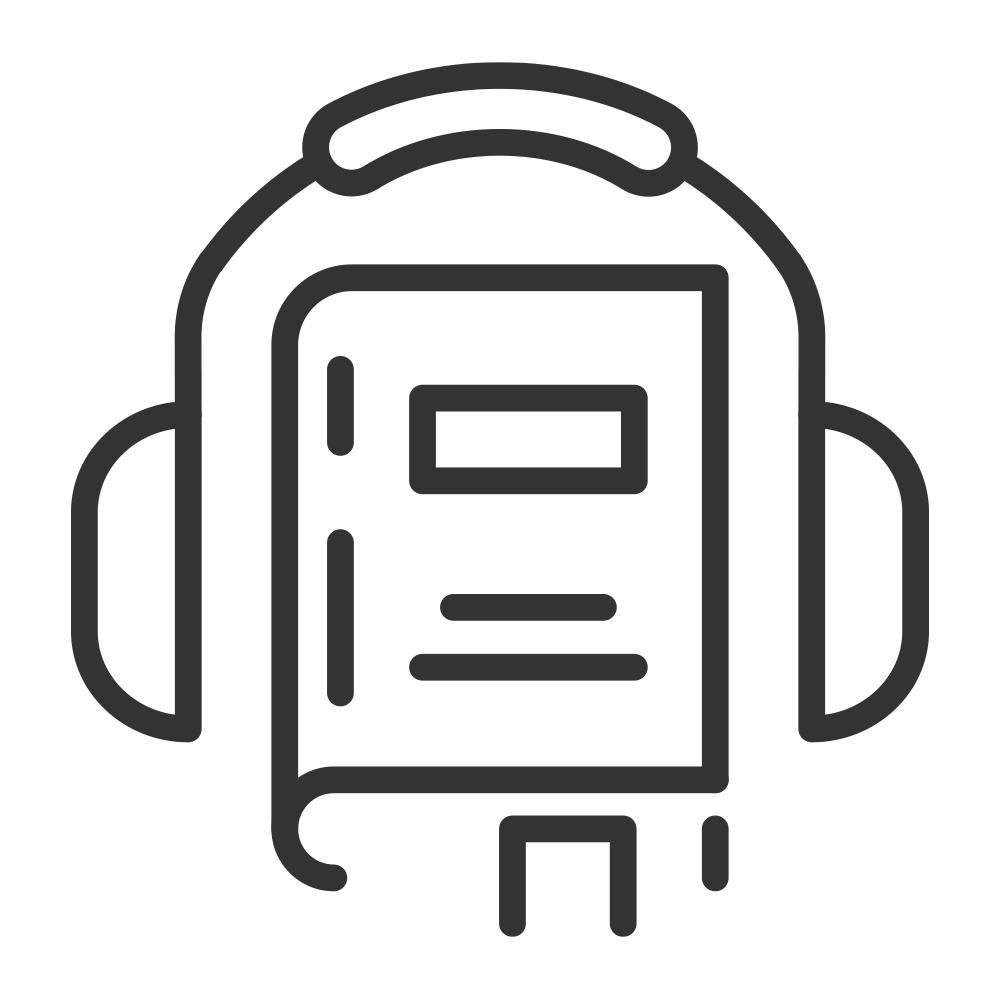 ebook audio icon